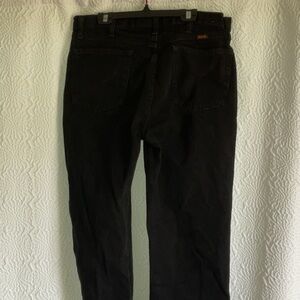 Rustler Black vintage Relaxed Denim Jeans western vintage